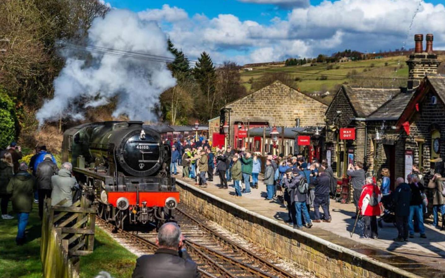 Prince St Cottage - Haworth - Sleeps 4 Esterno foto